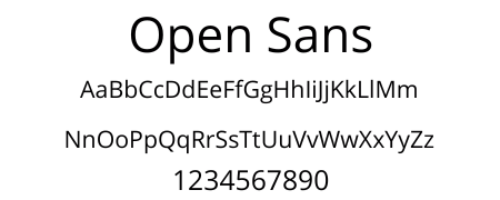 Open Sans Font