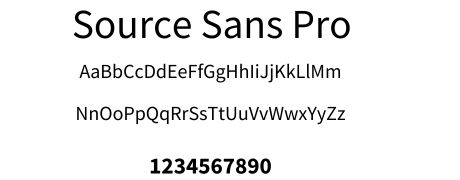 Source-sans-font-our-work