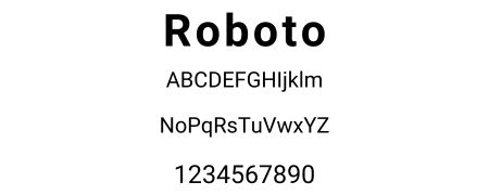 Roboto Font