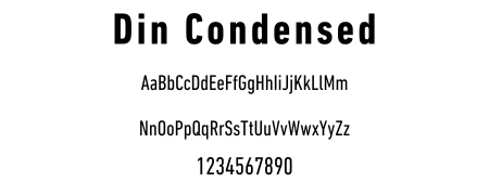 WC Fonts Din Condensed (1)