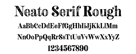 Neato-Serif-Rough
