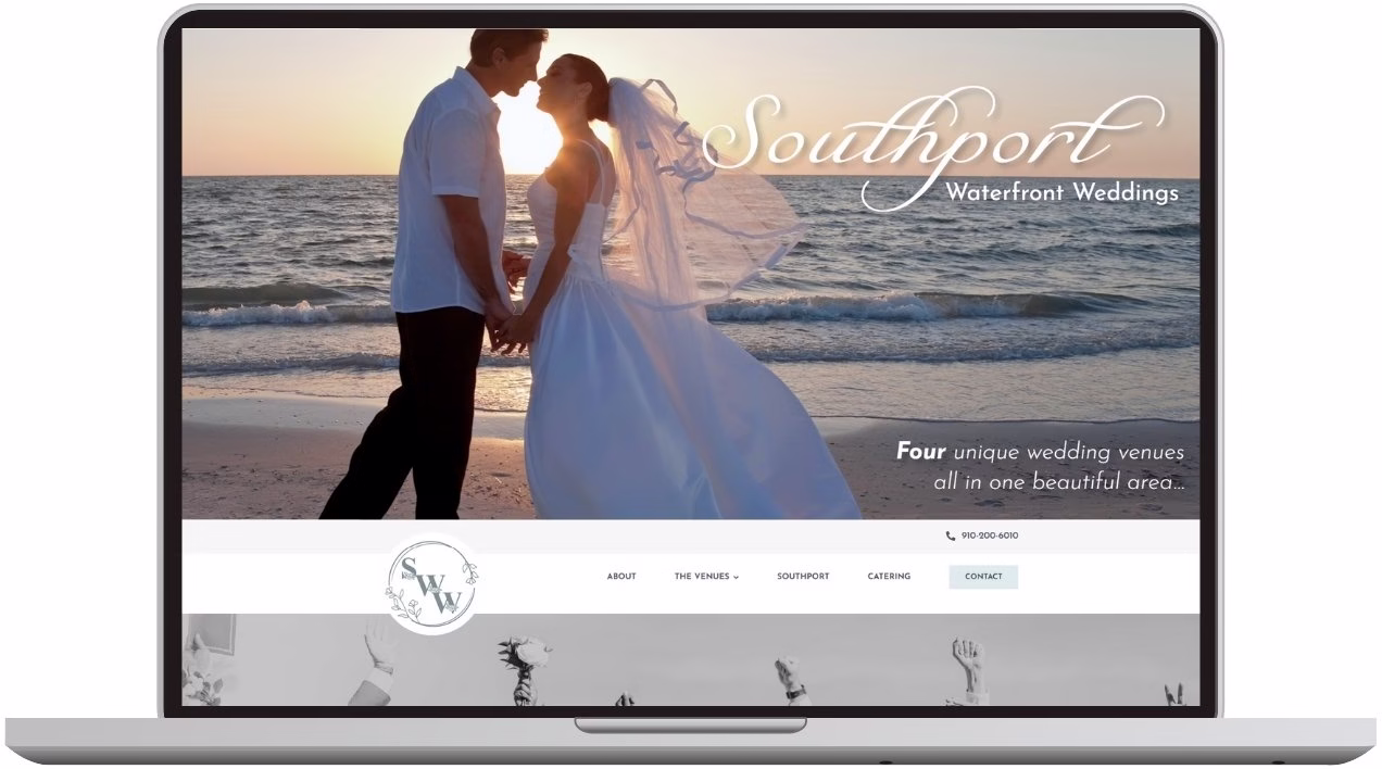 Southport Weddings Laptop Image