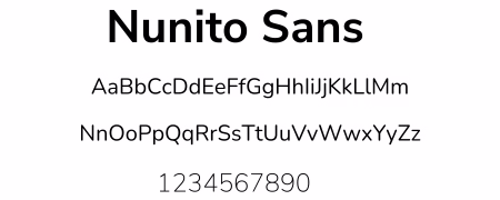 WC Fonts Nunito Sans