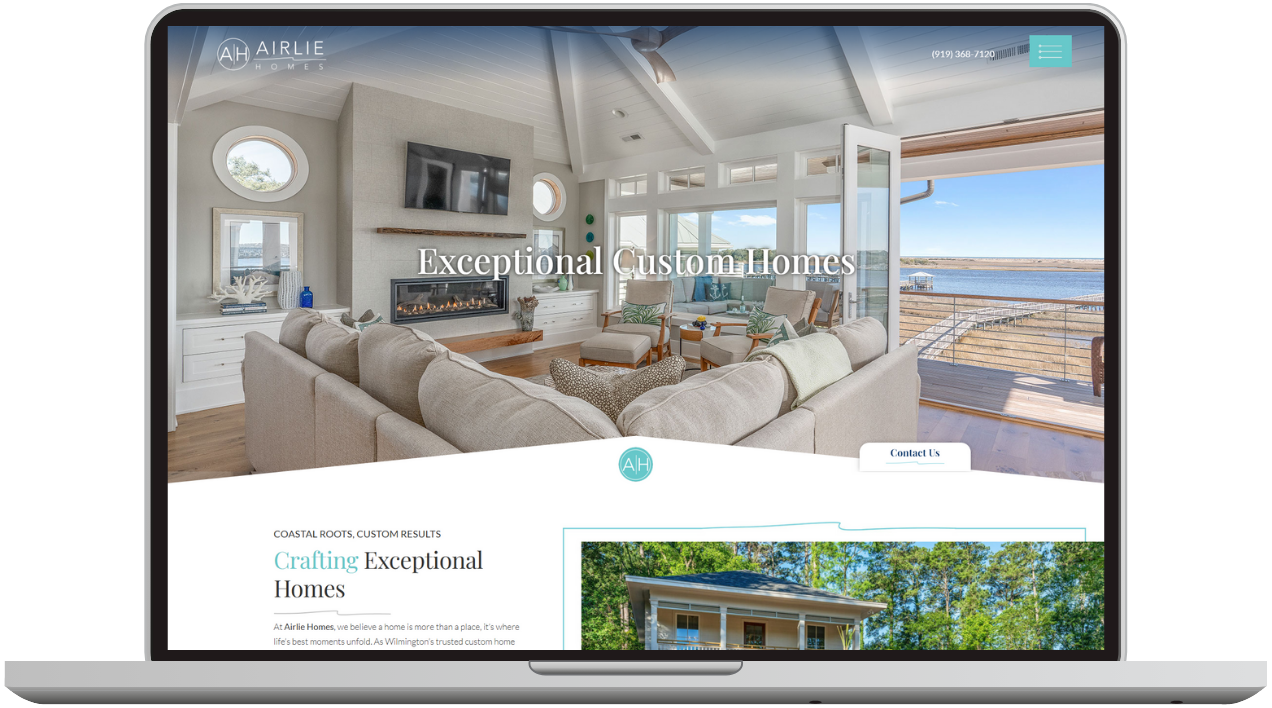 Airlie Homes Laptop Image