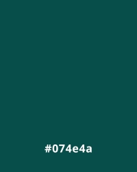 Fairfield Color #074e4a