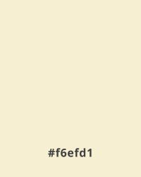 Color #f6efd1